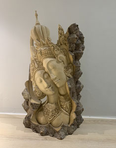 バリ カービング（木彫り）ラーマ＆シータ：アジアンモダン家具雑貨　プレノズ