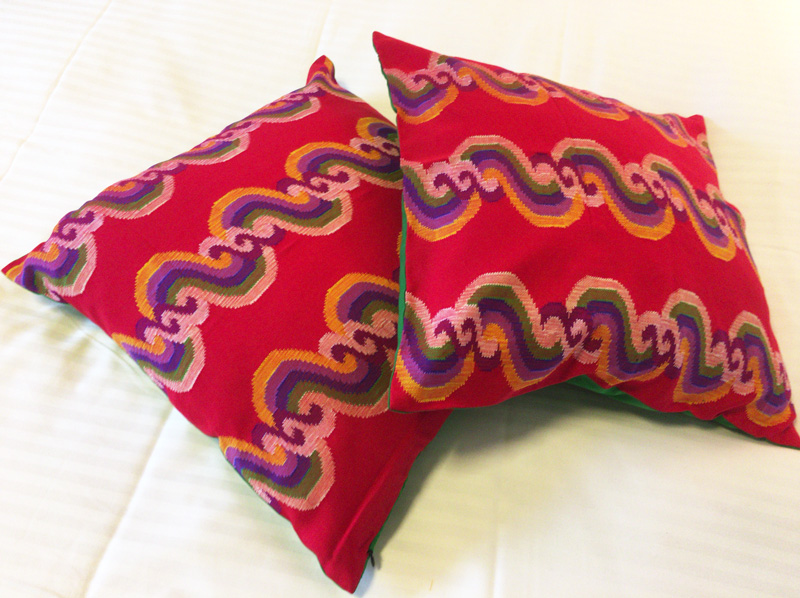 orange cushion cover